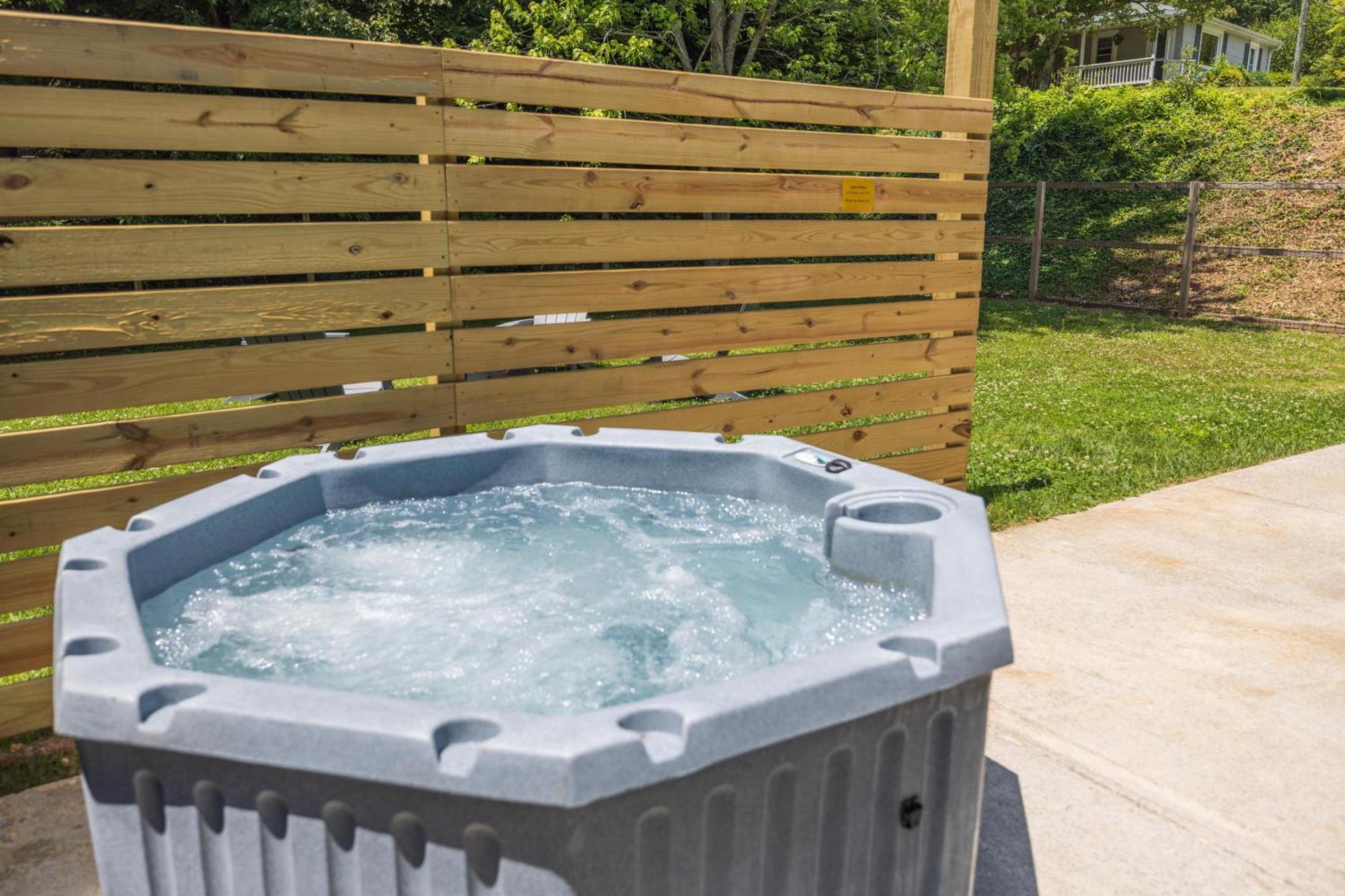 Вілла Mid-Century Modern Impeccable Remodel With Hot Tub Ешвілл Екстер'єр фото